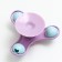 Toy-wound on a suction cup for cats, 3 compartments with bells, mix of flowers
