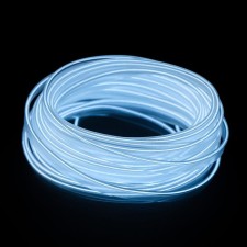 Cartage neon thread for lighting salon, feeder 12 V, 7 m, white power adapter