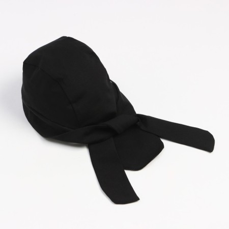 Children's bandana, black color, size 52-56-4