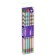 Pencil b/g of Berlingo "Metallic Ergo" HB, plastic, trihedral, sharpened, eraser, assorted
