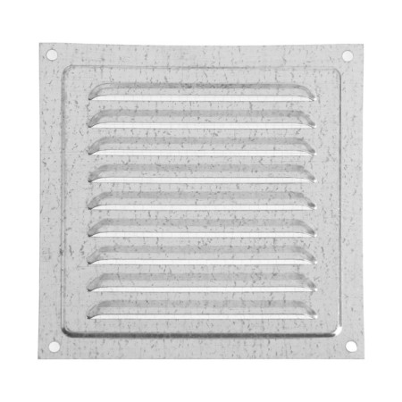Ventilation grate Zein Lux RM1515C, 150 x 150 mm, with a grid, metal, galvanizing-3