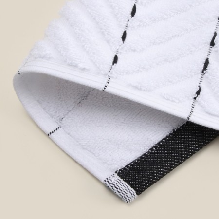 Terrier rug Sl Home: Lines "Blanc de Blanc" 50x70 cm, 100% cotton, 750 g/m2-3