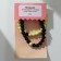 Bracelets "Demetrons" on the magnet, perseverance, the color is black and yellow with silver, 7 cm