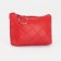 Women's wallet with zipper, color mix