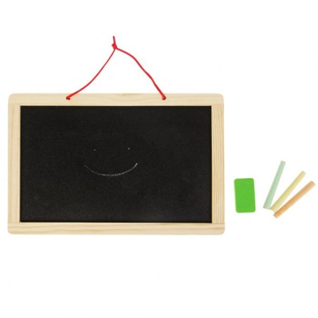 The board is bilateral, small, in the set of magnets with alphabet, a water -based marker, crayons, sponge-4