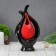 Vase abstraction "drop" in a jug 14x27 cm, mix