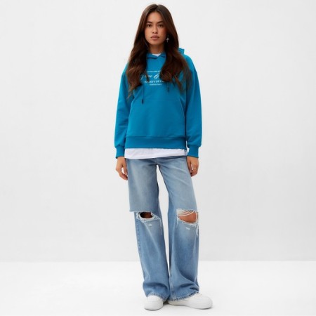 Women's sweatshirt MIST PEACE, p. XL, blue-1