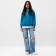 Women's sweatshirt MIST PEACE, p. XL, blue