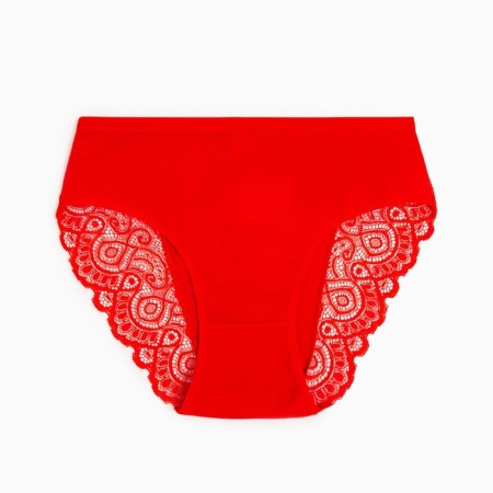 Cowards female slips, red color, rr 46-48