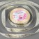A satin ribbon "Lines", 15 mm, 23 ± 1 m, beige color