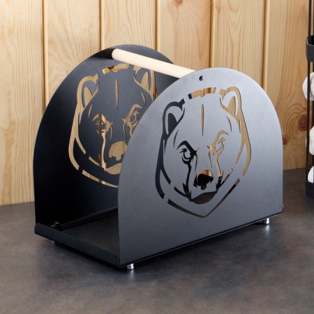 Drovnitsa with a handle "Bear" 500*300*410