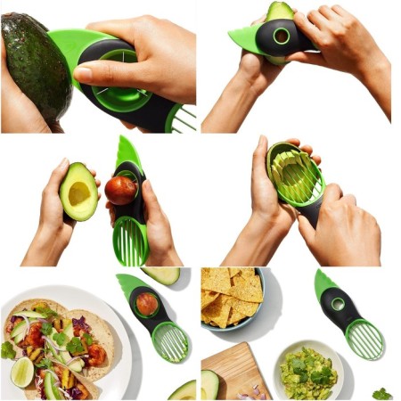 Knife for avocado shares, color mix-5