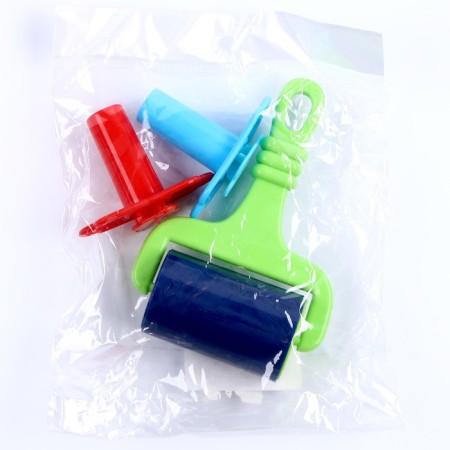 Set for modeling: 2 press and 1 roller, color mix-3