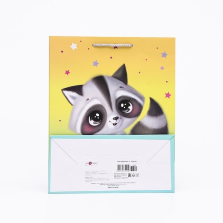 Gift package "Raccoon", 26 x 32 x 12 cm-1