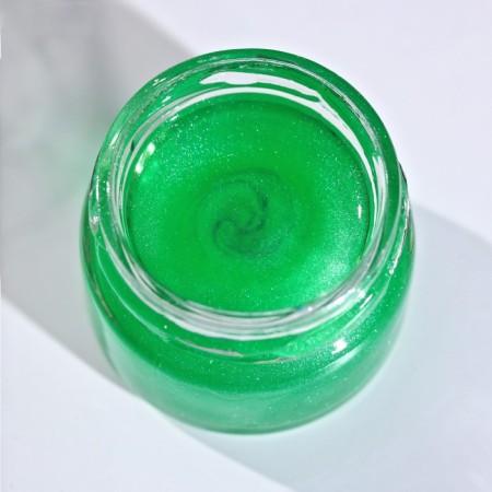 Glitter water -soluble Konfinetta "Green" for decorating desserts, drinks, 5 g.-4