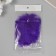 Pen decorative goose down "purple" set 40 pcs h = 10-15 cm