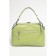 Bag Cross-Body Women's, genuine leather, Ludor Green, 24x6x17 cm
