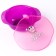 Bon Appetit feeding plate, with lid, purple color