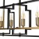 Chandelier 2739/5 E14 40W black and gold 29.5x7.8x25-97 cm Bayerlux