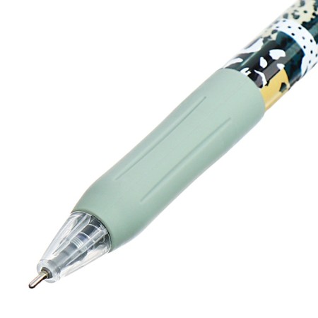 Automatic ballpoint handle 0.7mm blue oil, vinson, razin. Keep. (barcode on a piece) 10534-3