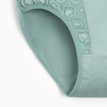 Panties female color green, size 48-50-1
