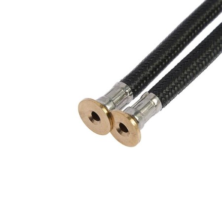 Shower hose Accoona A386, 150 cm, reinforced, chrome-2