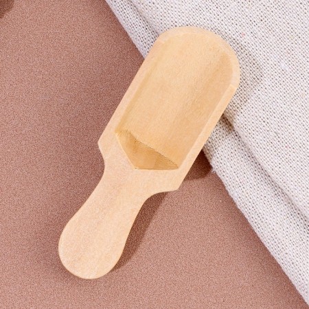 Wooden children's "spoon" 1.5 × 2.5 × 7.5 cm