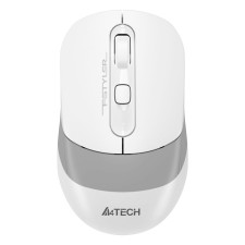 Mouse A4Tech FSTYLER FG10CS AIR White/Gray optical (2000DPI) Silent Wireless USB for 103385