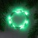 Rosa thread. IP20, 1 m, N.S. LED (1608) -10-4.6V, AG13X3 (in the set), 3 modes, Green glow