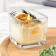 Aromatic candle "Aroma Art", passionate samba, square, 8x10.5 cm