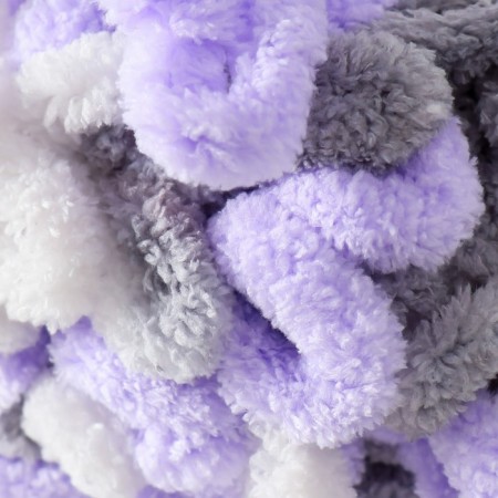 Yarn "Puffy Color" 100 % micropoliester 9m/100g (6372)-2