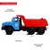 Metal truck "Ural" Samosval ", inertia, scale 1:43
