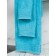 Terry towel Bio-Textiles, 380 gr, size 40x70 cm, blue color