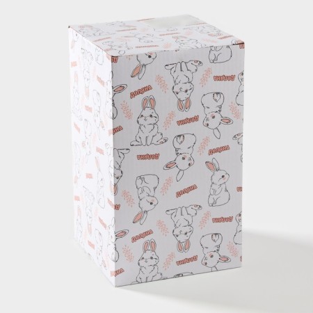 The candy of the shade "Bunny", 13.3 × 21.5 cm, pink color-4