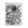 Zein tee, 1/2 ", internal/internal/outer thread, nickel -plated brass