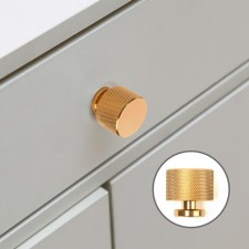 Handle button Cappio PK329, D = 30 mm, color gold