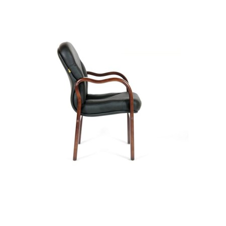 Office chair Chairman 658 Black skin black-2