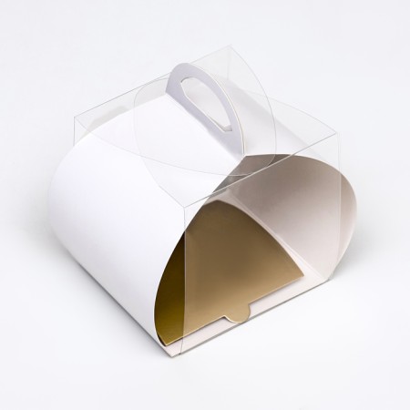 Box under the bento-port, white 10 x 10 x 10-1