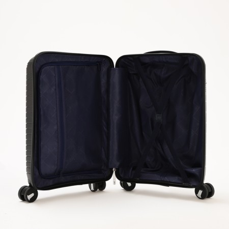Small suitcase 20 ", lightning department, code castle, 4 wheels, black color-7