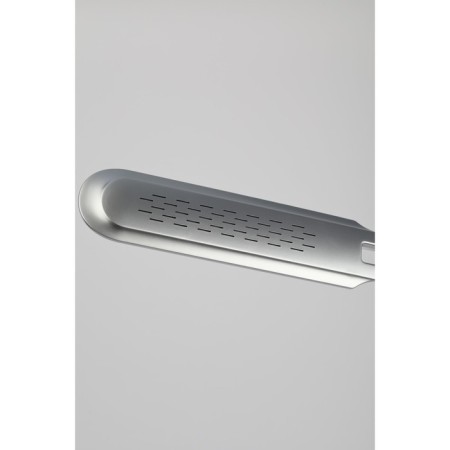 NLED-497-12W-S desktop lamp on the clamp and with the base of silver-10