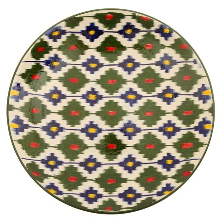 Lryagan Round Rishtan Ceramics, 41cm Mix-3