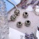 Talisman "pattern", heart, color silver
