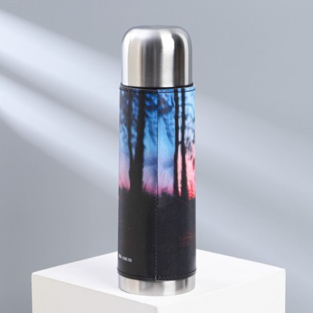 Thermos "Fire" in Kozhzam, Mode Forrest, 750 ml, heat conservation 16-18 hours-2