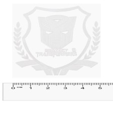 Шильдик металлопластик SW "Трансформеры: автоботы", наклейка, 50*55 мм , SNO.157