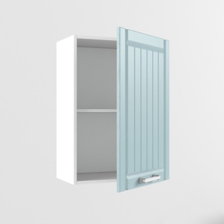 Cabinet hinged with 1 door Royalwood, 300x500x720, white/blue Provence