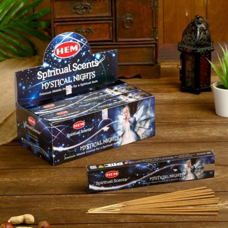 Incense "hem" 15 gr. Masala mystical night-1