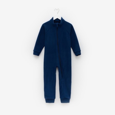 Overalls for a boy, dark blue color, height 74-80 cm-5