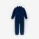 Overalls for a boy, dark blue color, height 74-80 cm