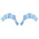 Membranes for swimming onlytop, p. S, blue color