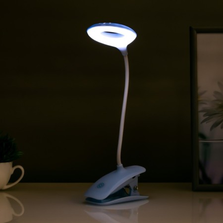 Sensory table lamp 16751/1 LED 2W 6000K USB AKB Blue 14.5x6x41 cm Risalux-3